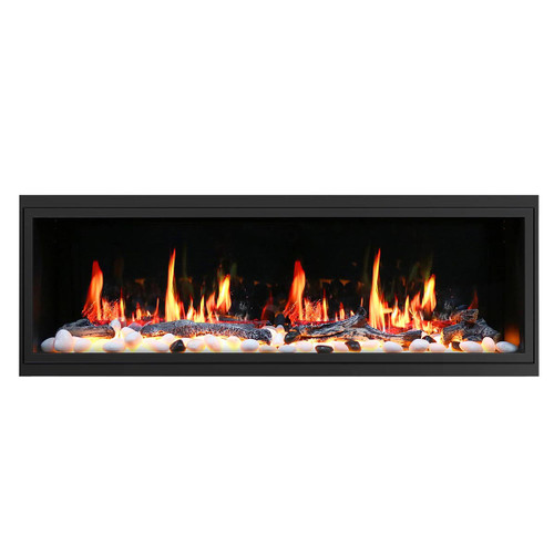 Latitude 55-in Smart Built-in Linear Electric Fireplace