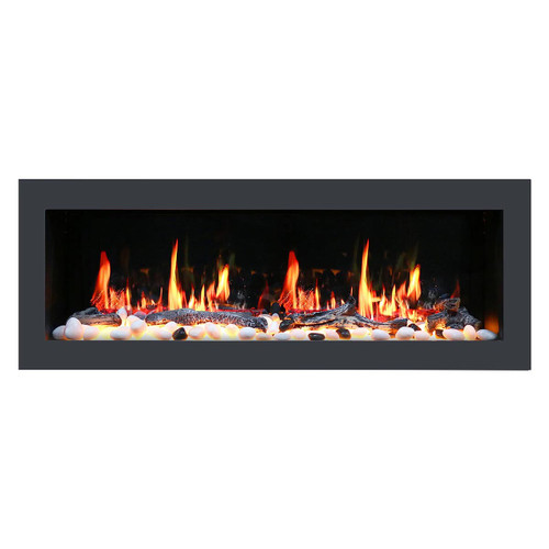 Latitude II 58" Smart Push-in Electric Fireplace