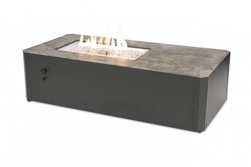 Kinney Rectangular Gas Fire Pit Table  by Outdoor Greatroom Company