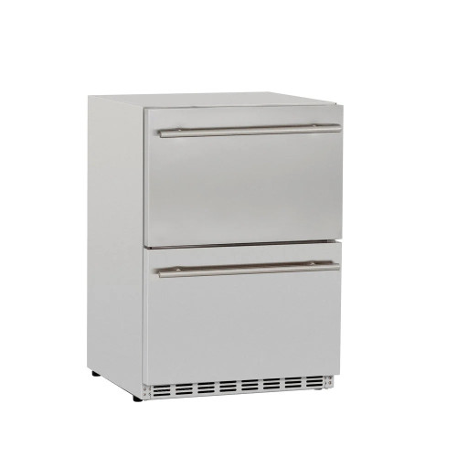 TrueFlame 24"-  5.3C Deluxe Outdoor Rated 2-Drawer Refrigerator