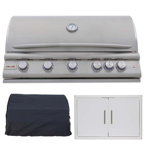 Blaze LTE+ 3 Piece Gas Grill Outdoor Kitchen Package - BLZ-5LTE3-3PCE