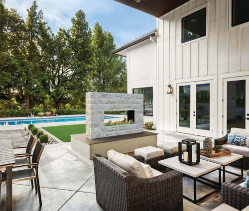 Napoleon 50" Galaxy See Through Outdoor Gas Fireplace
