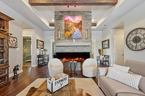 Amantii 75" LuminaForest Electric Fireplace - LF75
