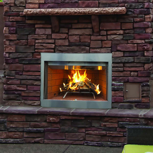 Superior 36" Traditional Outdoor Wood Burning Fireplace WRE3042