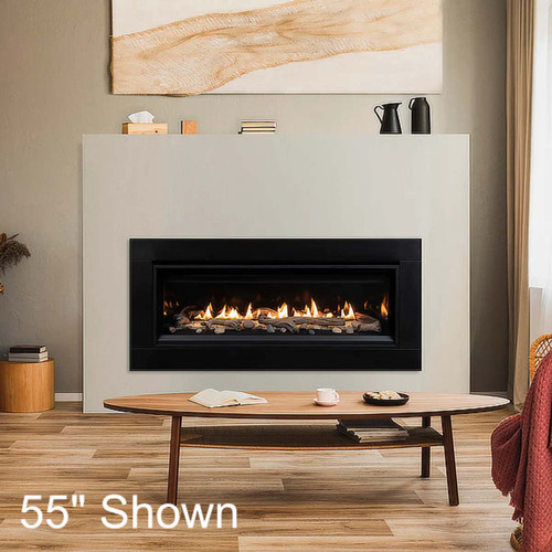 Superior 55" Linear Gas Fireplace with Electronic Ignition - DRL3555