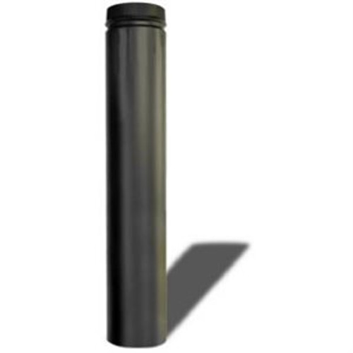 6'' x 36'' DSP Double Wall Black Stovepipe - DSP-6P36 