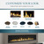 Majestic Echelon II 48" Double-Sided Linear Gas Fireplace - ECHEL48STIN-C