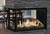 Kingsman MCVP42 Zero Clearance Direct Vent Penninsula Gas Fireplace  Kingsman MCVP42 Zero Clearance Direct Vent Penninsula Gas Fireplace