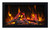 Amantii BI-60-DEEP-XT - 60" Wide & 18" Tall Electric Fireplace