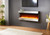 Empire Wall Mount Electric Fireplace Shown With Chrome Face