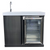 Mont Alpi Beverage Center - Sink and Fridge Unit - Black Stainless Steel - MASF-BSS