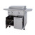 Blaze LTE+ 30" Gas Griddle On Cart (BLZ-GRIDDLE-LTE3-NG/LP with BLZ-GRIDDLE-CART-SC