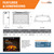 SimpliFire Traditional Built-In 36" Electric Fireplace