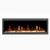 Latitude 55-in Smart Built-in Linear Electric Fireplace