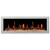 Litedeer Homes Gloria II 58″ Wall-Mount Smart Electric Fireplace - White