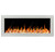 Litedeer Homes Gloria II 48″ Smart Electric Fireplace with Acrylic Crushed Ice Rocks - White