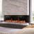 Litedeer Homes WarmCastle 3-Sided 60″ Smart Electric Fireplace