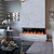 Litedeer Homes WarmCastle 3-Sided 72″ Smart Electric Fireplace