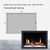 Litedeer Homes LiteStar 30" Wall Mounted Smart Electric Fireplace Insert - ZEF38VCII