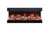 Amantii TRV-45-BESPOKE - 45" wide - 3 Sided, Smart Electric Fireplace