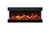 Amantii TRV-75-BESPOKE - 75" wide - 3 Sided, Smart Electric Fireplace