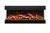 Amantii TRV-75-BESPOKE - 75" wide - 3 Sided, Smart Electric Fireplace - TRV-75-BESPOKE