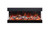 Amantii TRV-85-BESPOKE - 85" wide - 3 Sided, Smart Electric Fireplace