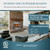 Villa Wood Outdoor Fireplace