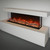 Modern Flames - Landscape Pro Multi-Sided 80" Electric Fireplace