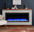 SimpliFire 72" Allusion Platinum Electric Fireplaces - SF-ALLP60-BK