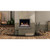 Litedeer Homes LiteStar 30" Smart Electric Fireplace Inserts with Multi-Flame Style and Crushed Ice Rocks - ZEF38VC-30C