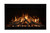 Amantii RusticStone 42", Smart, WiFi Enabled, Built-In Electric Fireplace 