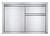 Napoleon 36" x 24" Single Door & Standard Drawer Combo - BI-3624-1D2DR