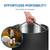 Napoleon Timberwolf Smokeless Stainless Steel Fire Pit - 22" - NWFPLTI-SS