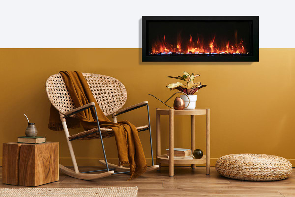 Amantii BI-50-XTRASLIM - 50" Extra Slim Electric Fireplace