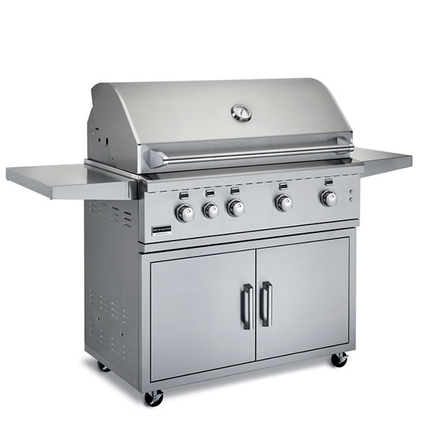 Broilmaster 42 Inch Stainless Cart Grill With Lights