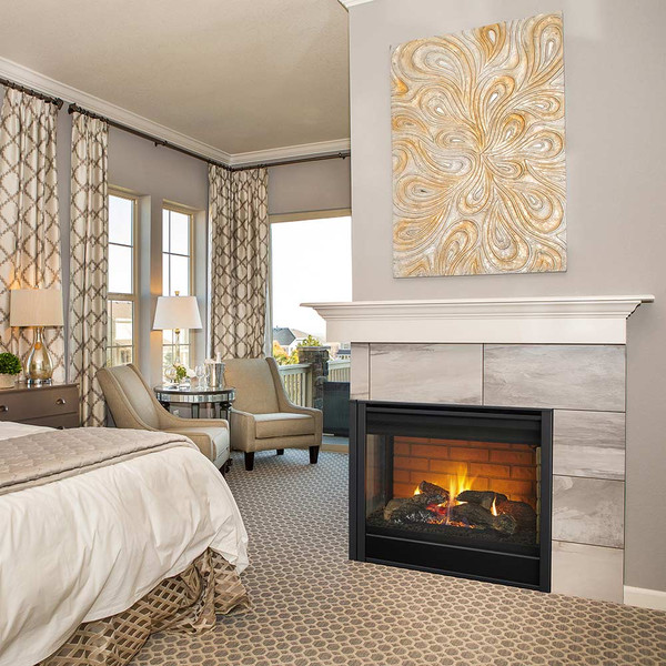 Majestic Corner Series Gas Fireplace - RCOR-DV36IN / LCOR-DV36IN