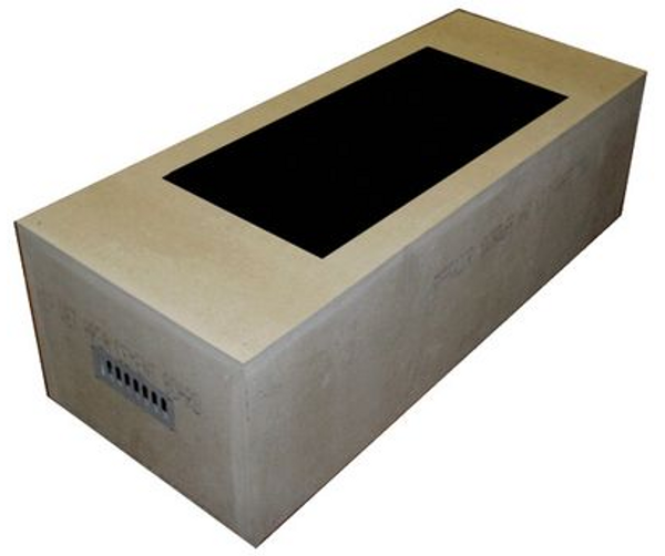 HPC 60"x24"x18" Rectangle Unfinished Enclosure (FPE60X24-H-BURNER) 