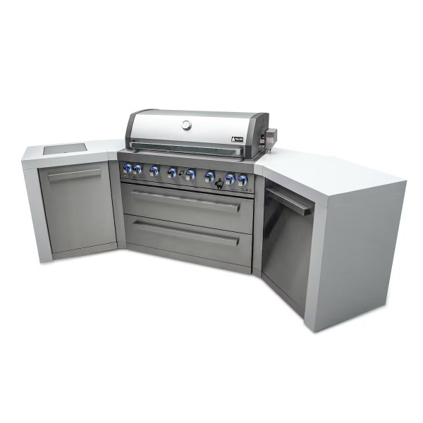Mont Alpi 400 deluxe island with 45 degree corners - MAi400-D45
