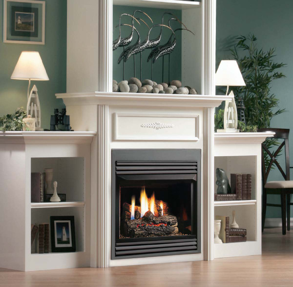 Kingsman ZVF33 Zero Clearance Vent Free Fireplace