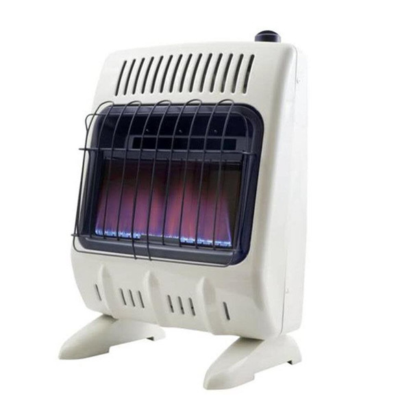 HeatStar 10,000 BTU Blue Flame Vent Free Wall Heater with Thermostat, LP