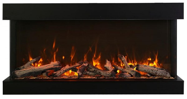 Amantii 40-TRU-VIEW-XL XT – Tall, 3 Sided Electric Fireplace