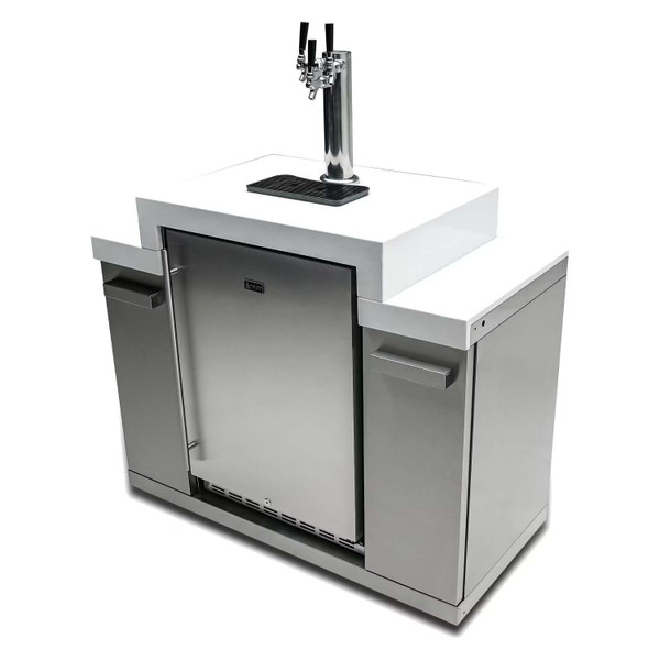 Mont Alpi Triple Tap Kegerator Cabinet Module - MA-KEG