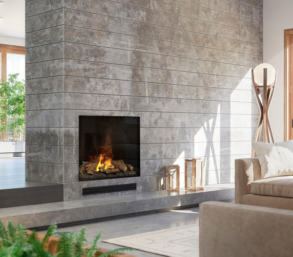 Dimplex Optimyst® e-MatriX 35" Built-in Water Vapor Fireplace - Front-facing - FEF3226L1