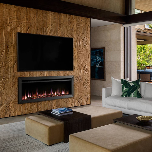 Simplifire Allusion Slim 50" Electric Fireplace - SF-ALLS50