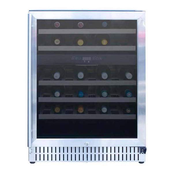 Summerset 24" Outdoor Rated Dual Zone Wine Cooler - RFR-24WD 