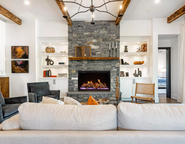 Amantii 30" Traditional Lumina Smart Electric Fireplace - TRD-30-LUMINA Amantii 30" Traditional Lumina Smart Electric Fireplace - TRD-30-LUMINA