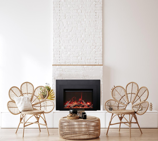 Amantii 30" Traditional Lumina Smart Electric Fireplace Insert - TRD-30-LUMINA-INS