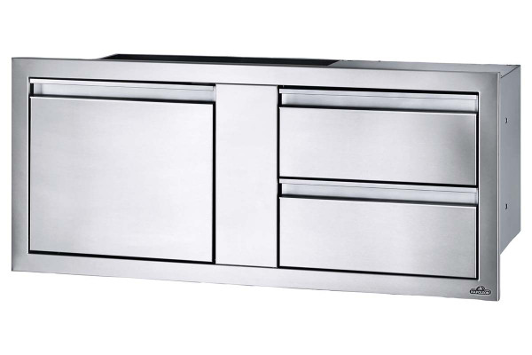 Napoleon Built-In 42"X 16" Single Door & Double Drawer Combo