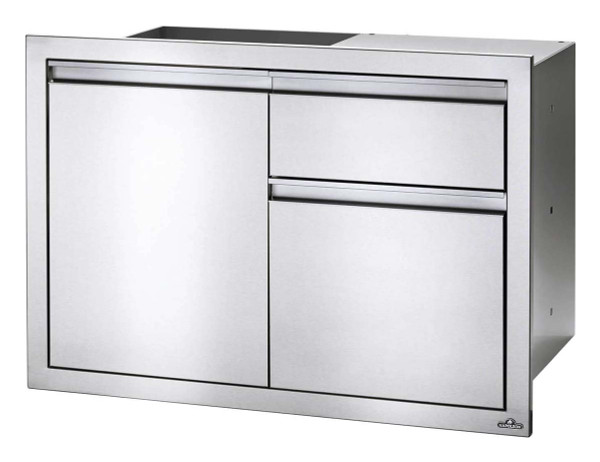 Napoleon 36" x 24" Single Door & Standard Drawer Combo - BI-3624-1D2DR